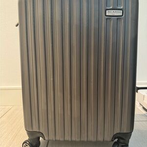 Ricardo Silver Hardshell Suitcase
